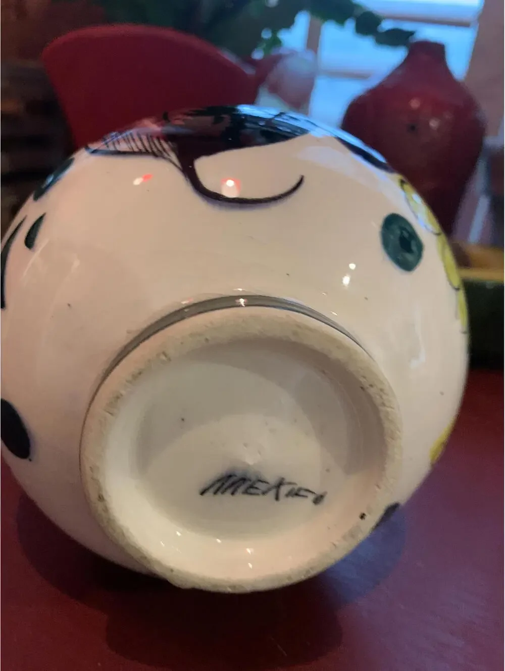 Vintage Mexican Pottery Vase